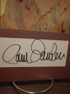 Pam Dawber Autograph Mork Mindy Display Signed Signature COA Authentic