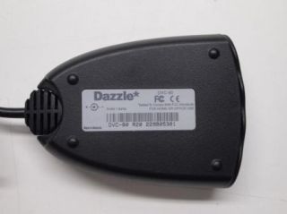 Dazzle Digital Video Creator Model DVC 80 USB Video Capture Card