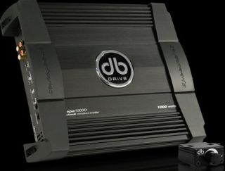 DB Drive Speed 1000 Watt Mono Amplifier Amp SPA1000D