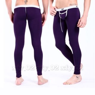  Sexy Slim Modal + Spandex Thermal Long Johns Underwear Pants Warm M/L
