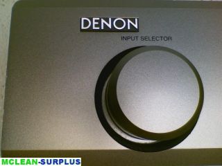 Denon AVR 485 Front Display Panel with Knobs Boards