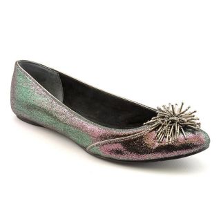 Renee Darcy Womens Size 9 Gray Textile Flats Shoes