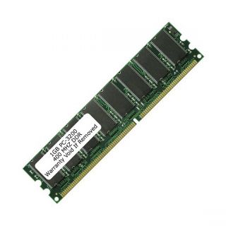 1GB PC3200 DDR 400 MHz 184pin 1 GB DDR400 CL 3 DIMM HD