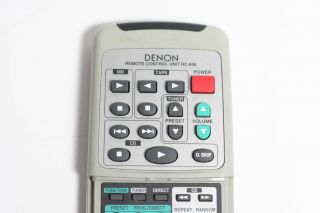 Denon RC 846 Remote Control