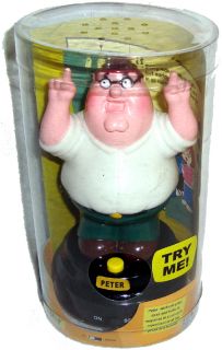Family Guy Talking Peter Griffin Car Dashboard Figure