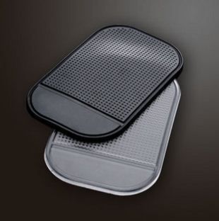  Black+Transparent Sticky Mat Anti Slip Dash Pad Car Mobile Cell Phone