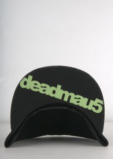  black snapback hat Glow in the dark deadmau5 head on front deadmau5