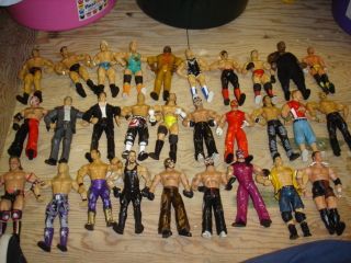 Wrestling Action Figures Classic Series Jakks Mattel TNA ECW Deluxe