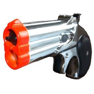  Gas AIRSOFT PISTOL Hand Gun Derringer style Full Metal + 200 .20g BB