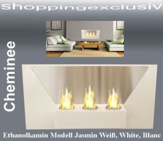 New Design Fireplace Bio Ethanol Gel Model Jasmin White
