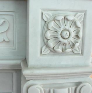 description newly finished marble fireplace mantel we produced for