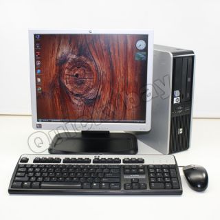 HP DC5800 Desktop Computer Core 2 Duo/ Windows 7/ 2GB/ 500GB + 17 LCD