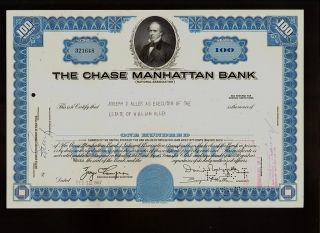 The Chase Manhattan Bank JP Morgan Chase Co New York David Rockefeller