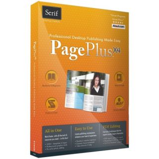 New Serif PagePlus x4 Professional Desktop Publishing Software