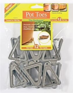 Pot Toes Pot Feet PK 12 by Gardenrite The Decksaver G