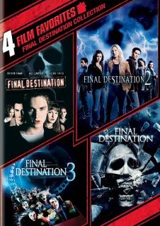 Final Destination Collection 4 Film Favorites DVD 2010 2 Disc Set WS