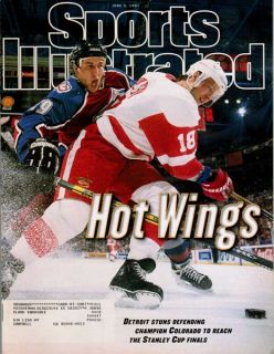  ILLUSTRATED 1997 NHL HOCKET DETROIT RED WINGS STANLEY CUP FINALS