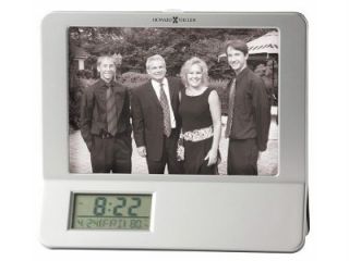Howard Miller Alarm Clock Calculator Photo Birthday Temp Timer 645 707