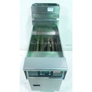 USED PITCO TB SG14 STAINLESS 40 GAL. NAT. GAS DEEP FOOD FRYER