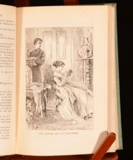 C1903 15 Vols The Fireside Dickens by Charles Dickens Cruikshank