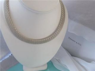 Tiffany Co Somerset Necklace Sterling Silver 17