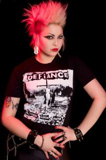 Defiance 2 T Shirt Nothing Lasts Forever PDX Punk UK82