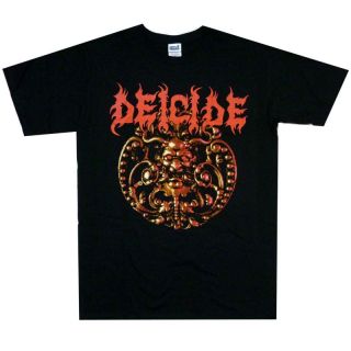 Deicide Medallion Official T Shirt M L XL New Death Metal T Shirt
