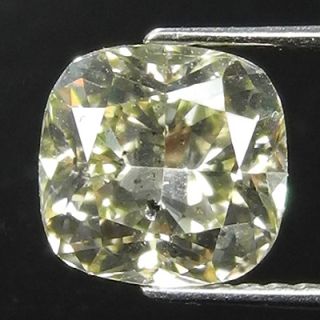 75cts Greenish Yellow Radiant Natural Loose Diamond