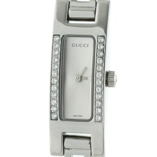 Gucci 3900L Stainless Steel Diamond Swiss Quartz Ladies Watch