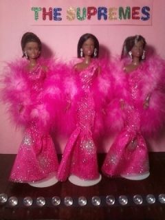  Diana Ross Supremes Barbie Dolls