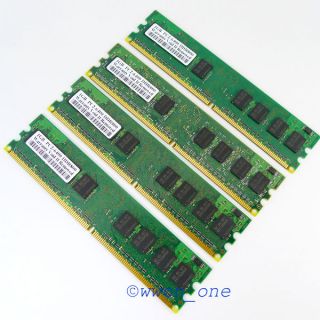 SAMSUNG 4GB 4X1GB PC2 6400 DDR800 240Pin DIMM Desktop Memory