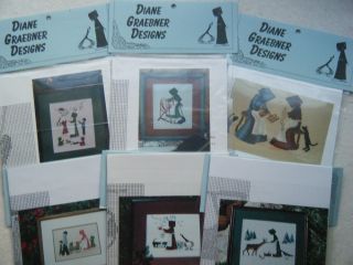 Diane Graebner Designs Lynns Prints Counted Cross Stitch Charts B
