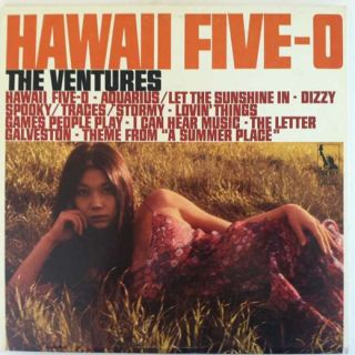  Five O LP EX EX Stereo Surf Hot Rod 5 0 Marketts Dick Dale