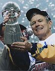 Dick Vermeil St Louis Rams Signed Football Super Bowl 34 XXXIV
