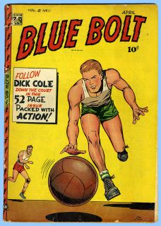 Blue Bolt Vol 8 11 · Premium Group Comics·1948 · Good