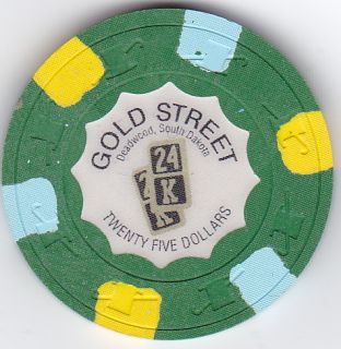  Deadwood Gold Street Chip $25