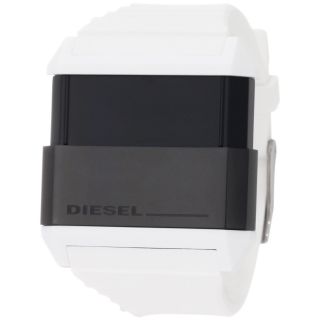 Diesel Watches Mens Color Domination White Digital Watch DZ7201