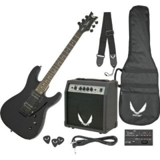 Dean Vendetta XMT Electric Guitar and Amp Pack   Black