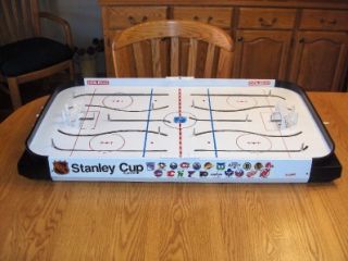 vintage coleco nhl stanley cup table hockey game