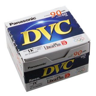 Panasonic AY DVM60FF Digital Video Cassette Tape Disc LP 90 MIN SP