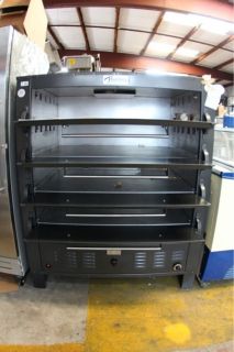 peerless 4 deck gas pizza mexican oven 2348m