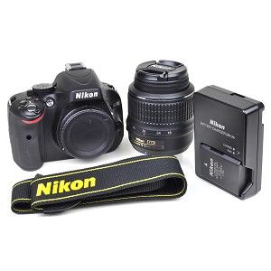 Nikon D5100 16.2MP Digital SLR Camera Bundle w/DX AF S Nikkor 18 55mm