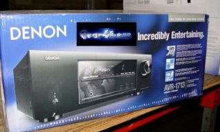 Denon AVR 1713 5 1 Home Theater Audio Video Surround Receiver 3 D