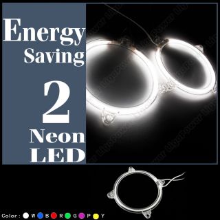  Angel Eyes Kit LED Neon Halo Ring Light Decorative Lamp