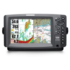 Humminbird 958C Combo GPS Fish Finder Depth Finder Worldwide Shipping