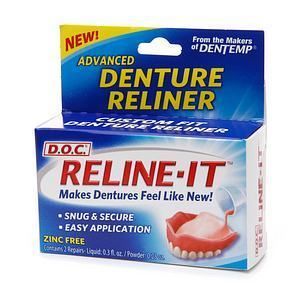 Reline It Advanced Denture Reliner 2 Repairs