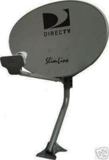 DirecTV Slimline Satellite Dish and SWM LNB 3