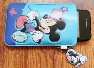 Disney Mickey Mobile Cell Phone MP3 iPhone Pouch Bag