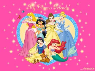 Disney Princess Magnets Belle Jasmine Ariel Cinderella Snow White