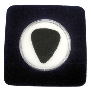 Guitar Pick Display Card w Case 351 Style Blue Wht